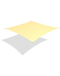 Solsejl, kvadrat, 3,6x3,6 m