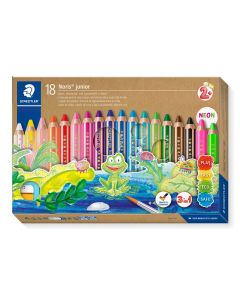 STAEDTLER Noris Jr. Farveblyanter 18 stk