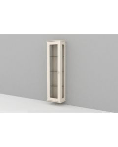 Glasmontre til vægophæng, spejl, 3