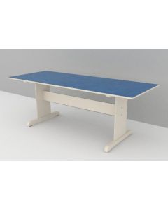 Bord midtstillede ben 800x2000mm