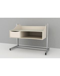 Puslebord med el 140x85 cm u/vask