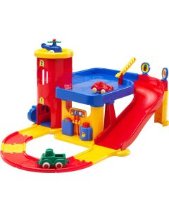 Vikingtoys Garage i plast m. elevator