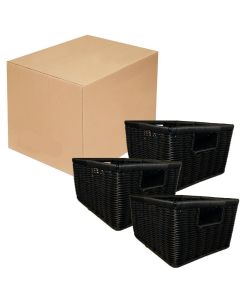 7 x Kurve i plastflet -Sorte 2+5 stk