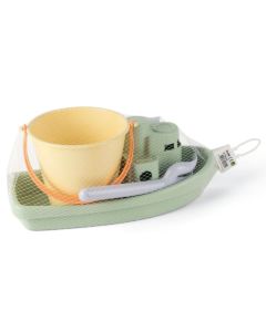 Båd- og spandsæt i pastel - 4 dele