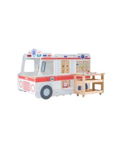Ambulance i træ - Stor