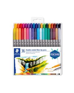 STAEDTLER Twin Marker tus 36 stk.