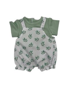 Dukketøj, T-shirt og overall Str. 38-41