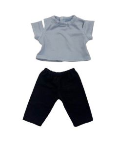 Dukketøj, T-shirt og Jeans Str. 38-41