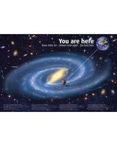 Plakat Universet - du er her!