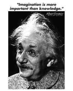 Plakat Einstein - Imagination