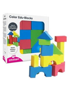 EduShape - Farvede skumklodser - 30 stk.