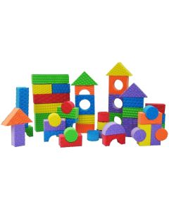 EduShape - Farvede klodser - 30 stk.