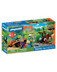 Playmobil - Dyr - Dyrepasser m. køretøj