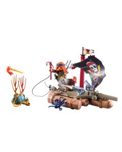 Playmobil - Pirates - Piratflåde m. skat