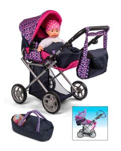 Baby Love - Dukkevogn 3-i-1