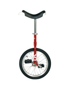 Ethjulet cykel 16" rød fra 5-7 år
