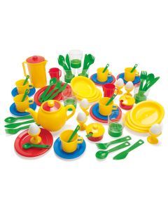 Legeservice, Spisestel, plast, 78 dele