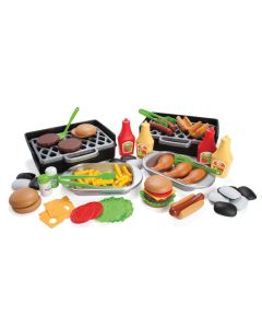 Legeservice, BBQ Grillmad, plast 79 dele